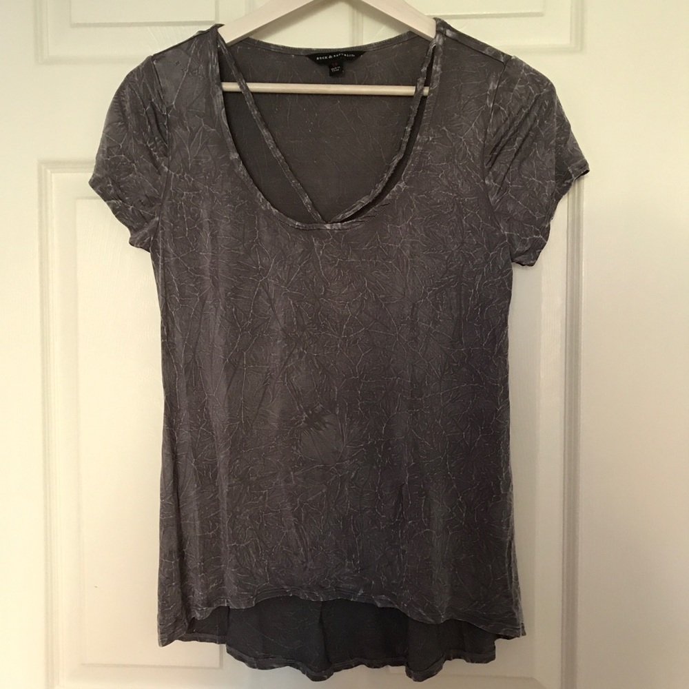 Silky Soft Wrinkled Rock & Republic Top